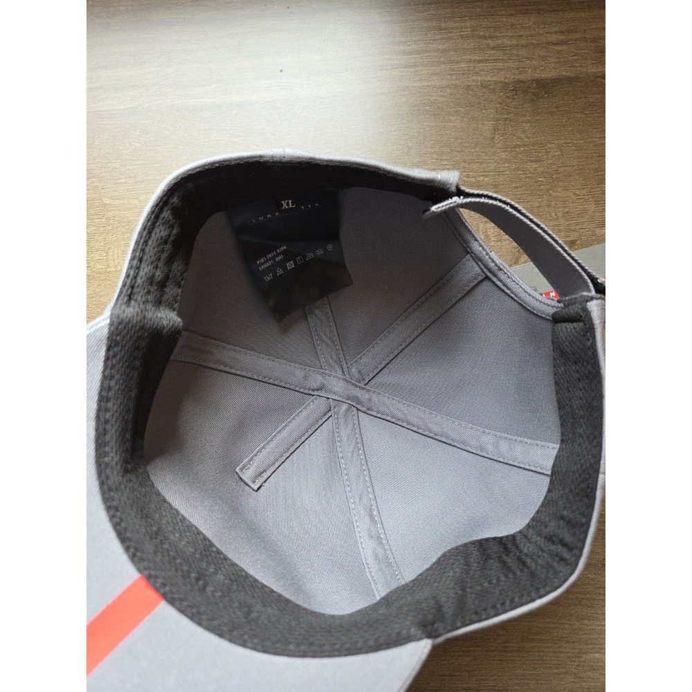 New Prada Luna Rossa Strapback Hat Formula 1 Racing Pirelli Size XL - Picture 8 of 12